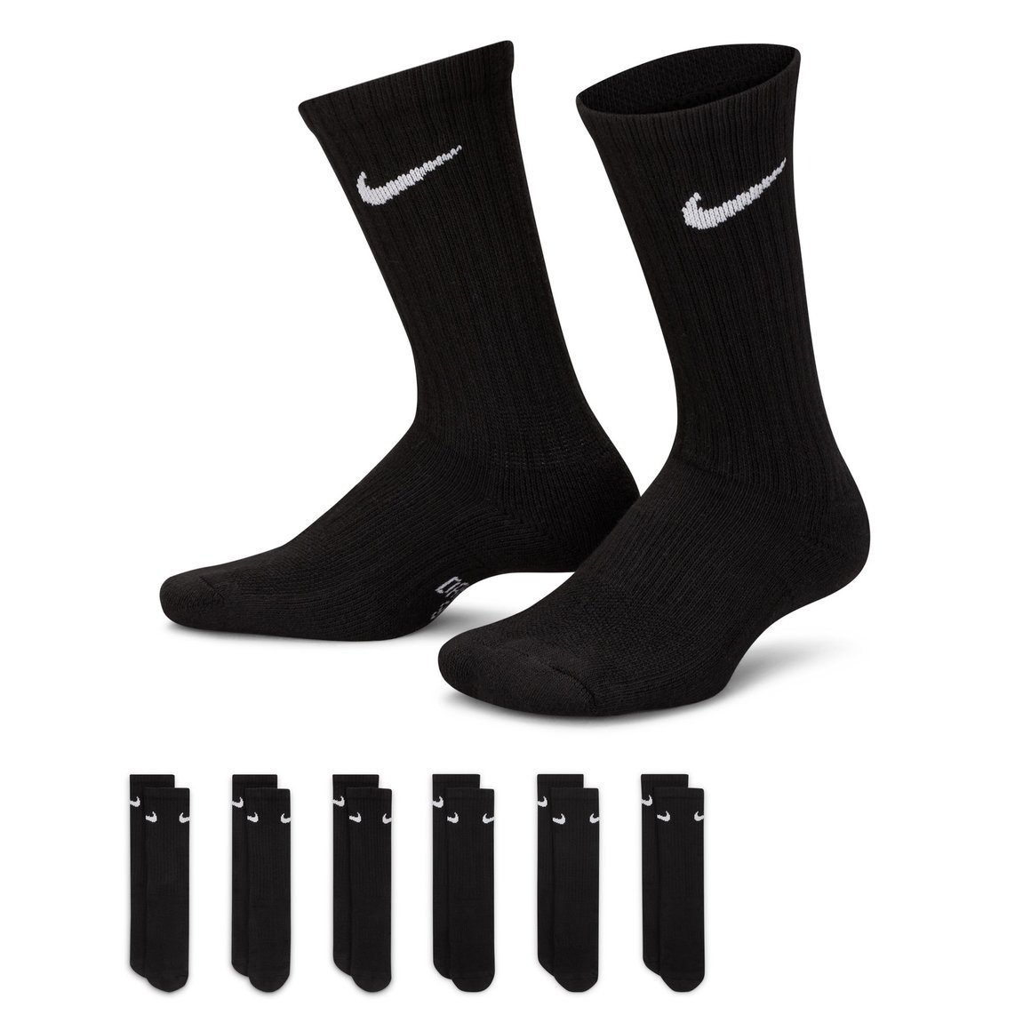 EVERYDY CUSH CREW 6PR sokkar | Nike | utilif.is
